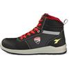 Utility Diadora, Scarpe Antinfortunistiche Unisex, Speedy Race Mid S3S FO SR SC Met Free, Colore Black/Gray (c2541), Taglia 39