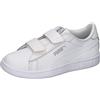 PUMA Unisex Kids Smash 3.0 L V Ps Scarpe da ginnastica, Puma White Cool Light Gray, 32 EU