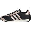 adidas Donna Runvista Shoes, Core Black/Sandy Pink Met./Blush Pink, 36 2/3 EU