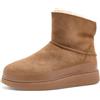 Fitflop Gen-Ff Mini Double-Faced Shearling Boots, Stivaletto Donna, Desert Tan, 36 EU