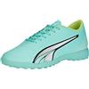Puma Sneaker da Allenamento Ultra Play Turf da Uomo, Menta piperita elettrica Bianco-Veloce Giallo, 40 EU