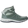 Jack Wolfskin Woodland 2 Texapore Mid W, Scarpe da Passeggio Donna, Verde Acceso, 38 EU