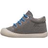 Naturino Scarpine Primi Passi in Suede, Antracite-Blu- 18
