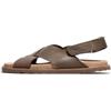 Fly London MARM391FLY, Flat Sandal Men's Fashion Shoes, BROWN, 42