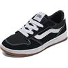 Vans Ryland, Scarpe da Ginnastica Donna, Black And White, 34.5 EU