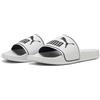 PUMA Leadcat 2.0 H Slide Sandalo unisex, bianco nero, 44, Puma White Puma Black, 53.5 EU