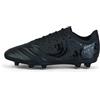 Canterbury Phoenix Genesis PRO, Stivali Unisex-Adulto, Nero/Argento Metallizzato, 42.5 EU