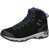 Brütting Scarpe da Trail da Uomo Mount Shasta High, Nero/Blu, 42 EU