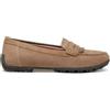 Geox Cosmopoli da Donna D + Grip Moccasin, Fango, 35 EU