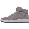 Kappa Bash Mid Fur Unisex Scarpe per jogging su strada Unisex - Adulto, Grigio (Grey/L`Grey), 36 EU