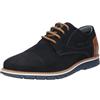 Bugatti Scarpe Stringate da Uomo 331-9711k, Blu, 41 EU