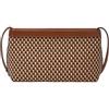 Fossil Penrose Borsa a mano in pelle, cotone o poliestere per donna, Multi, 25.4L cm x7.62Wcm x16.51 H cm