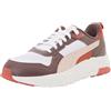 Puma Unisex's Trinity 2 Lt Sneaker, Puma White Mauve Mist Raisin, 42.5 EU