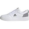 Adidas Uomo Park Street Shoes, Cloud White/Cloud White/Core Black, 36 2/3 EU