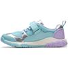 Clarks Girl's Tidal Shell K. Sneaker, Light Blue Combi, 1 UK