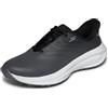 Skechers Donna Go Golf Women's Synthetic Upper Lace Up Spike Less Golf Shoe Slip-in ALLENATRICE, Black, 35.5 EU
