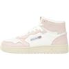 BK British Knights British Knights NOORS Mid - Scarpe da Ginnastica da Donna, Bianco/Rosa, 40 EU