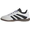 Adidas Unisex - Bambini Predator League Indoor Football Boots Kids, Cloud White/Core Black/Lucid Lemon, 28 1/2 EU