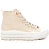 REFRESH - Sneakers con tacco basso Donna Beige - Scarpe comode e versatili - Moda casual - Modello 17272201 (Misurare 40)