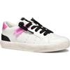 Geox J GISLI Girl A - Scarpe da Ginnastica Bambina, White/Fuchsia,