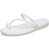 Crocs Miami Toe Loop Sandal, Sandali Donna, Chalk, 42/43 EU