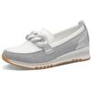 MARCO TOZZI Donna Sneaker morbida soletta Feel Me estraibile morbida fodera interna Moderno, bianco (WHITE COMB), 41 EU
