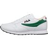 Fila Orbit, Scarpe da Ginnastica Uomo, White-Verdant Green, 41 EU Stretta