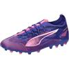 PUMA Unisex Adults Ultra 5 PRO MG Soccer Shoe, Lapis Lazuli-PUMA White-Sunset Glow, 46 EU