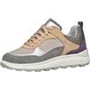 Geox Sneaker da Donna D Spherica 4x4 B ABX, Dk Grey Dk Purple, 36 EU