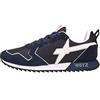w6yz Sneakers in Tessuto Tecnico e Suede