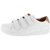 Andrea Conti Damen Low Top Sneaker, Scarpe da Ginnastica Donna, Bianco Brandy, 36 EU