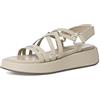 Tamaris 1-1-28274-38, Sandali con Zeppa Donna, Kaki Pallido, 39 EU