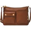 Fossil Maysen ZB11209200 - Borsa da donna in pelle marrone
