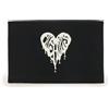 AllSaints Izzy Heart Pochette, Nero