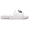 Lacoste Clacchette Croco Dualista Donna, Colore: verde, 35.5 EU