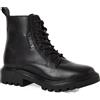 Tamaris Stivali da donna Lace Boot Flat 1-25931-45, nero, 38 EU, Nero, 38 EU