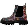 DOGO Women Vegan Leather Multicolor Long Boots - Never Stop Dreaming Design