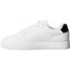 Calvin Klein Uomo Stivaletti Chelsea Combat in Pelle Scamosciata, Multicolore (Moon Rock), 44