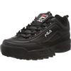 Fila Disruptor, Sneaker Uomo, Nero Light Black, 47 EU