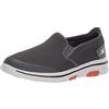 Skechers Go Walk 5 Apprize, Scarpe da Ginnastica da Infilare Uomo, Grigio Charcoal Textile Synthetic White Trim Charcoal, 40 EU
