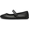 Candice Cooper Ballerine in Pelle, Nero- 39