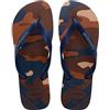Havaianas Top Camu Uomo FlipFlop Dark Brown 37 EU