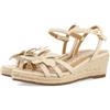 GIOSEPPO SAMSULA, Sandali con zeppa Tipo Espadrillas Donna, Off-White, 37 EU, biancaneve, 37 EU