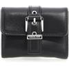 Michael Kors 32T4SBAD5L-001 SM TRIFOLD WALLET Donna BLACK Taglia TU