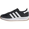 adidas Uomo Run 70S 2.0 Shoes, Core Black/Cloud White/Cloud White, 40 2/3 EU