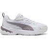 PUMA Sneaker Unisex MILENIO Tech 2000, Bianco-Prugna Jam Silver, 40, Puma White Plum Jam PUMA Silver, 40.5 EU