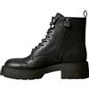 Calvin Klein Donna Stivali Mezza Gamba Chunky Lace Up con Zip