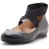 Jessica Simpson Women's Mandays Ballet Flat, Black, 7.5 M US