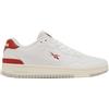 Reebok Unisex BB 1000 Clean Sneaker, Bianco/Rosso/Chalk, 40,5 EU