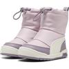PUMA MULTIFLEX 2 Boot AC Inf, Sneaker Unisex-Bimbi 0-24, Mauve Mist-Warm White-Plum Jam, 21 EU